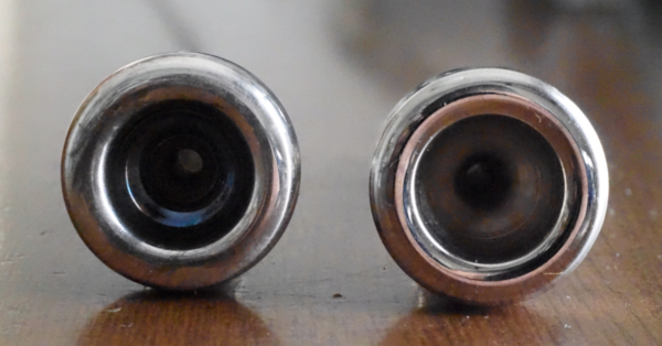 Vincent Bach 7E&FUJI Mouthpieces [Cup side]