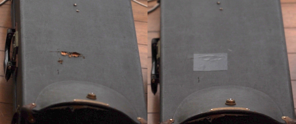 The case of NIKKAN IMPERIALE TRUMPET (Before & After)