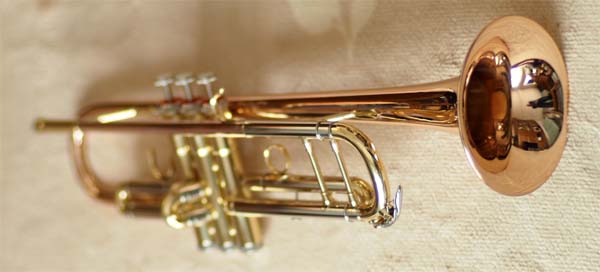 Red Brass Trumpet(front)