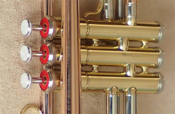 Red Brass Trumpet(piston)